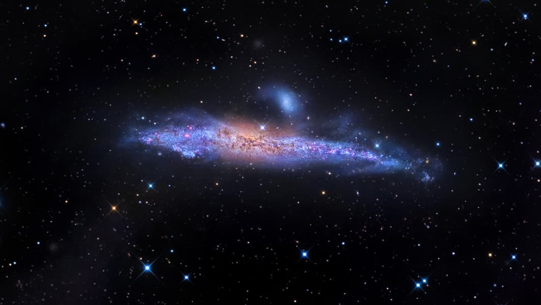 APOD: Star Streams and the Whale Galaxy - December 19, 2015