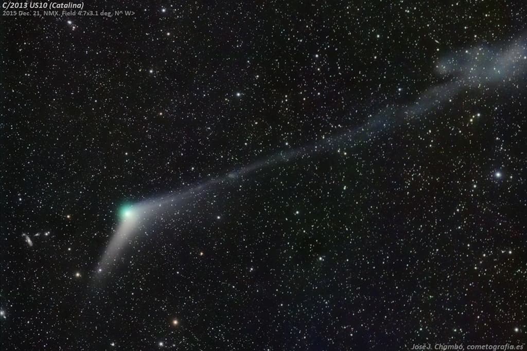 APOD: Comet Catalina Tails - January 1, 2016