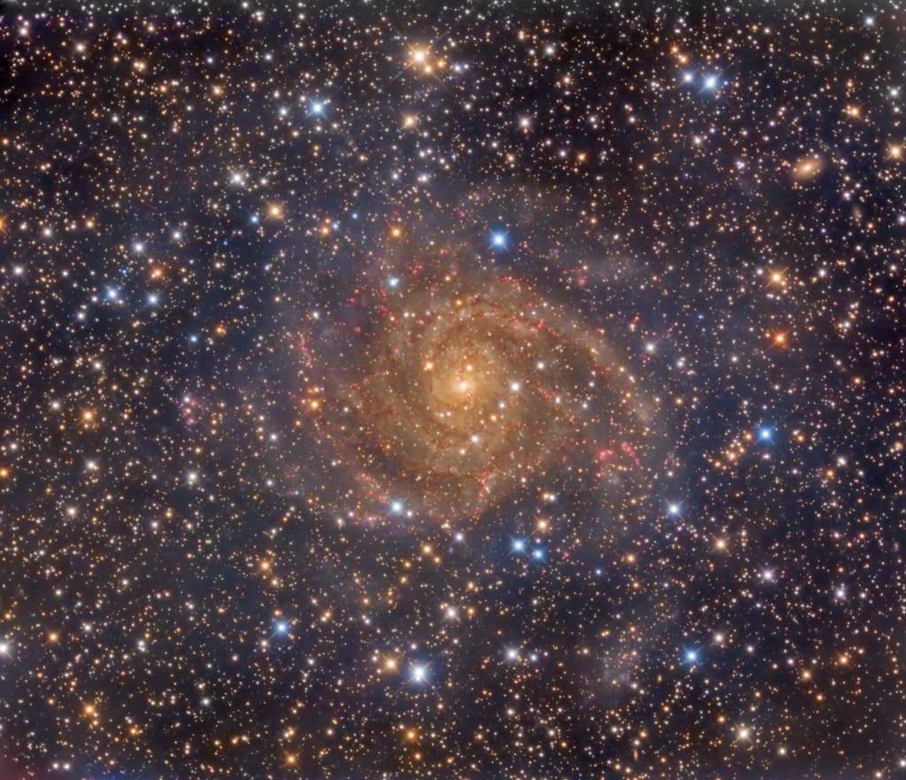 APOD: Hidden Galaxy IC 342 - January 29, 2016