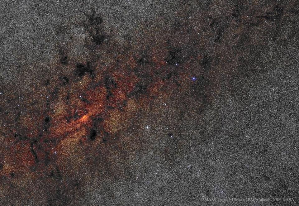 APOD: The Galactic Center in Infrared - January 17, 2016