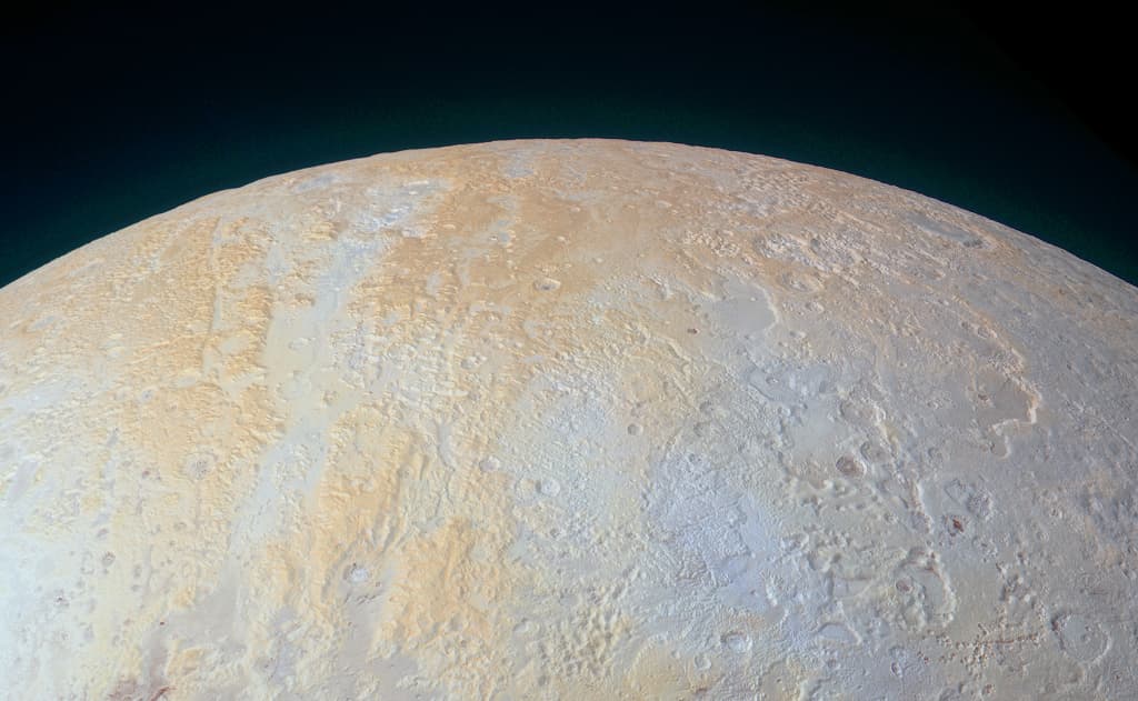 APOD: Northern Pluto - February 27, 2016