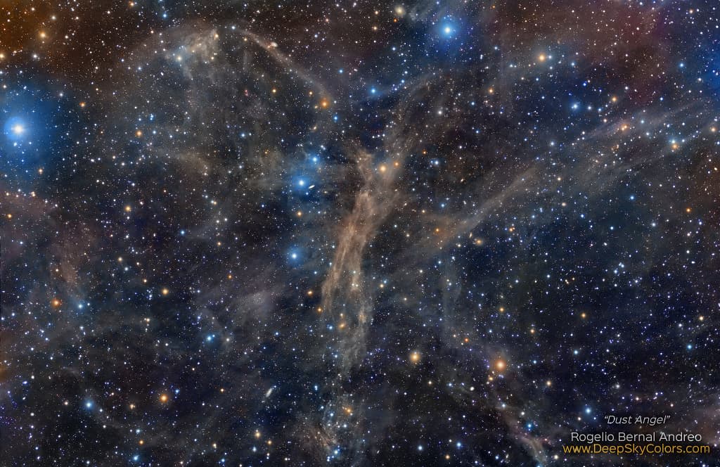APOD: A Dust Angel Nebula - April 28, 2016