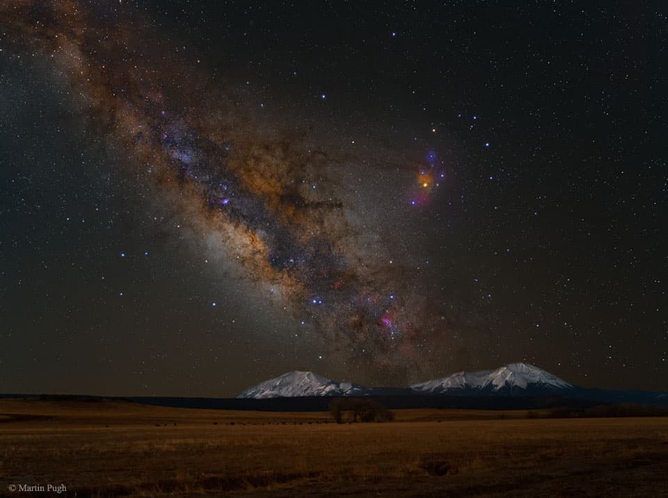 NASA APOD May 24, 2016: Milky Way Over the Spanish Peaks