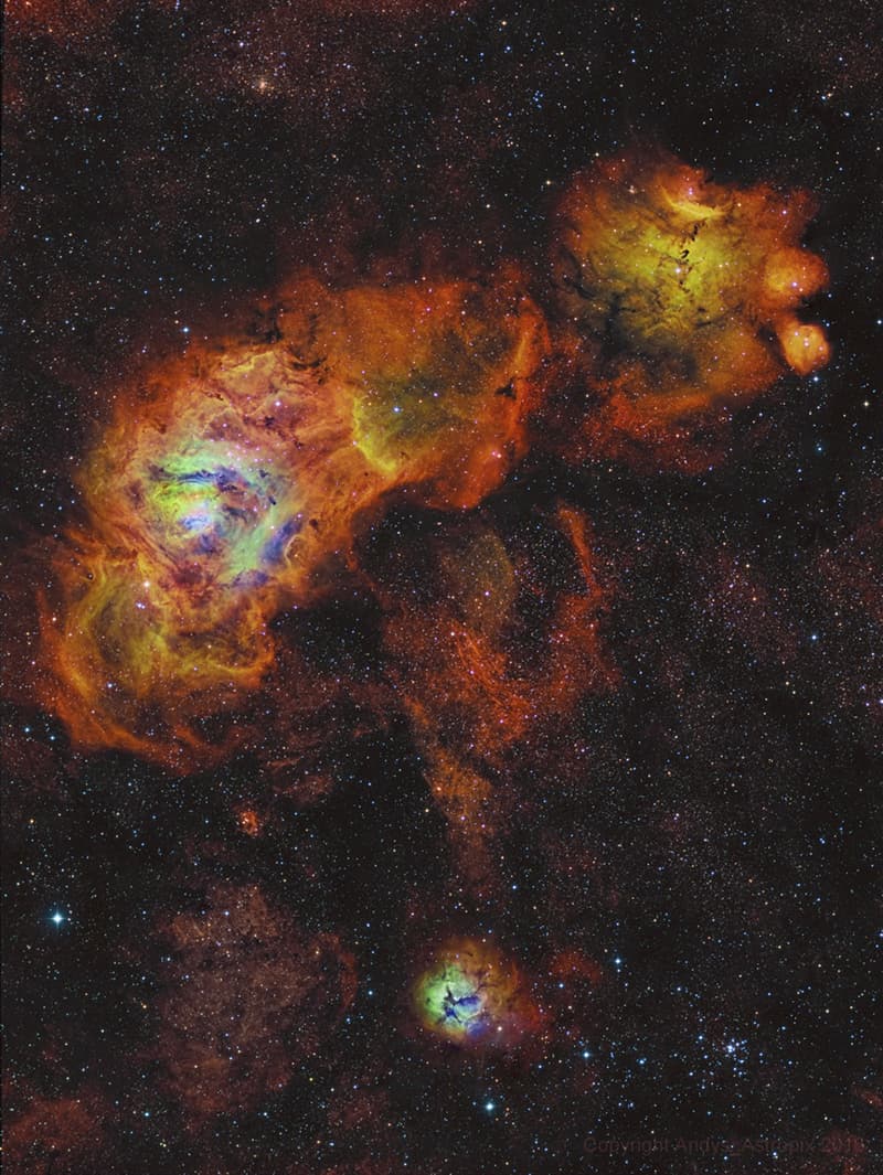 APOD: Sagittarius Sunflowers - June 24, 2016