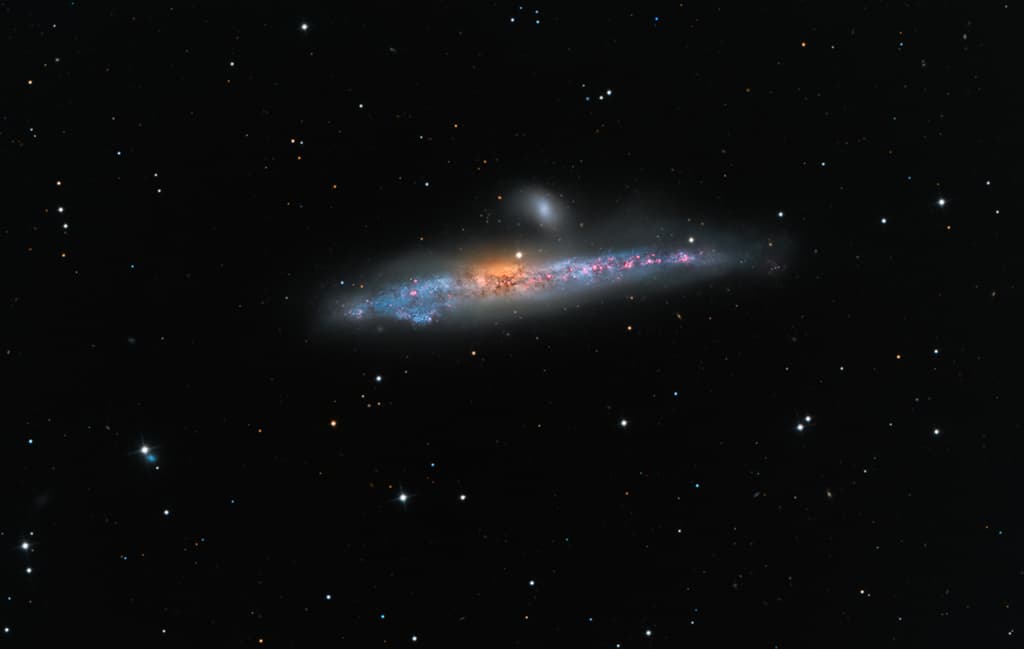 APOD: NGC 4631: The Whale Galaxy - June 3, 2016