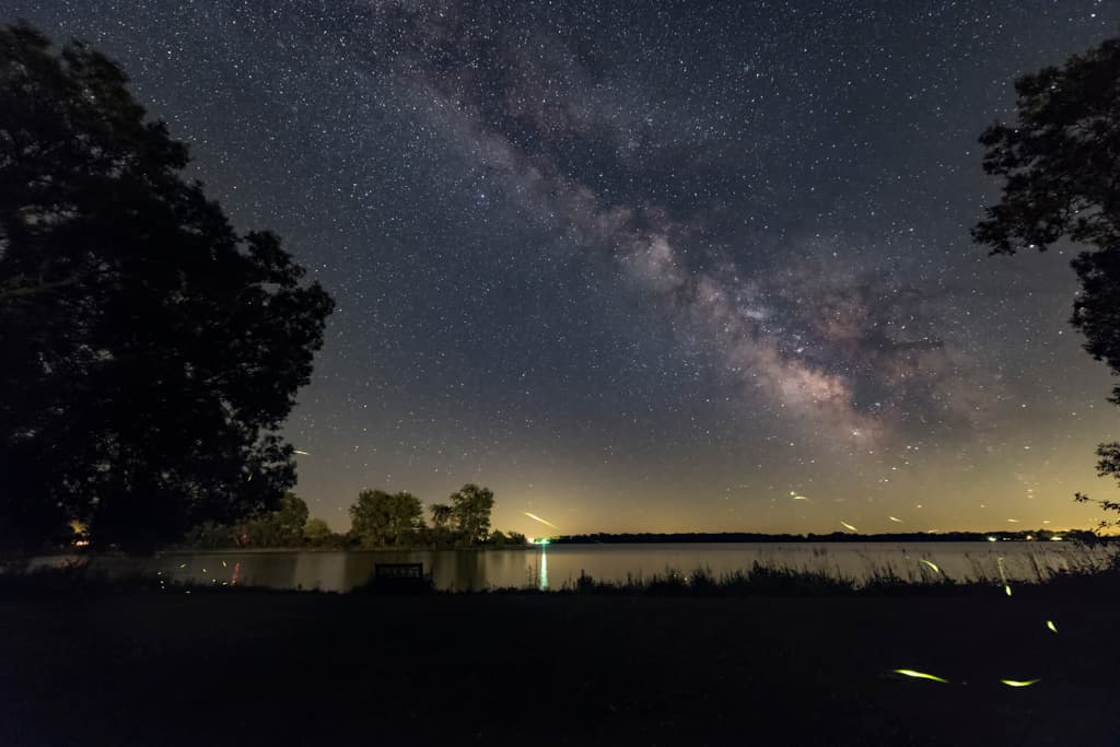 APOD: Firefly Trails and the Summer Milky Way - July 2, 2016