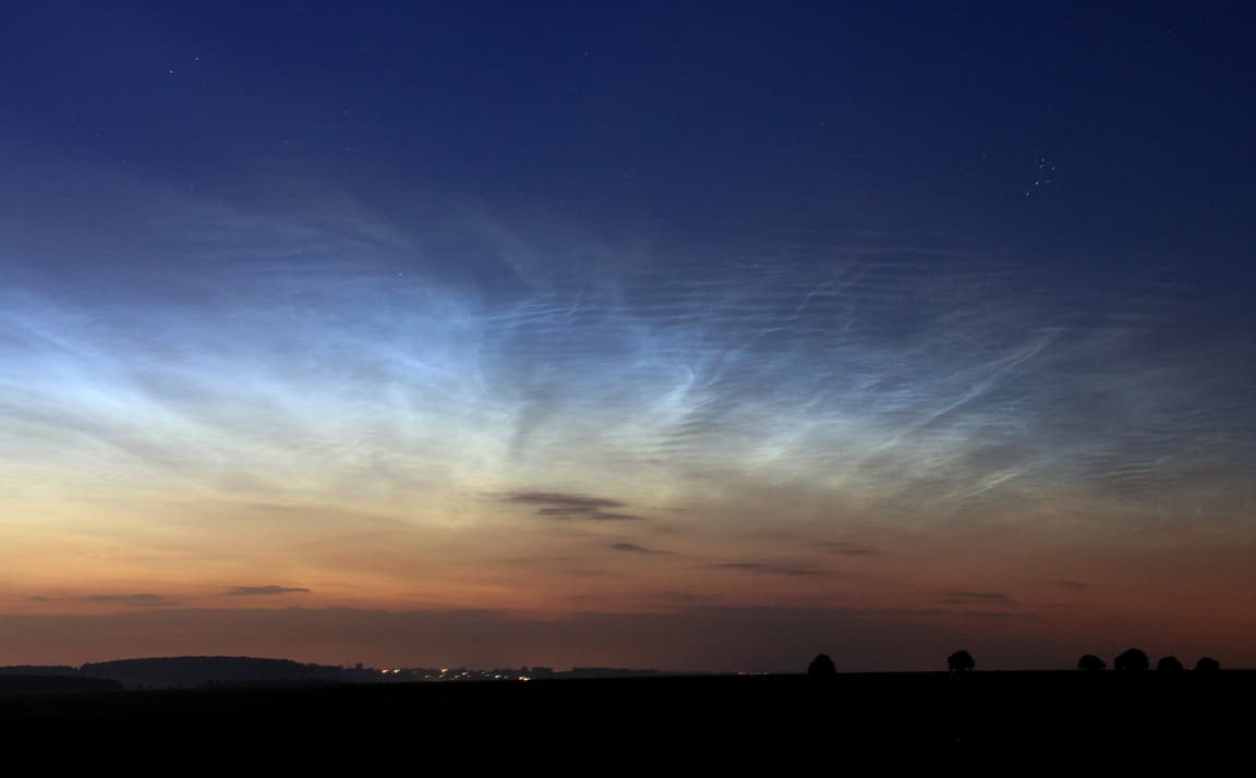 APOD: Noctilucent Clouds Tour France - July 9, 2016