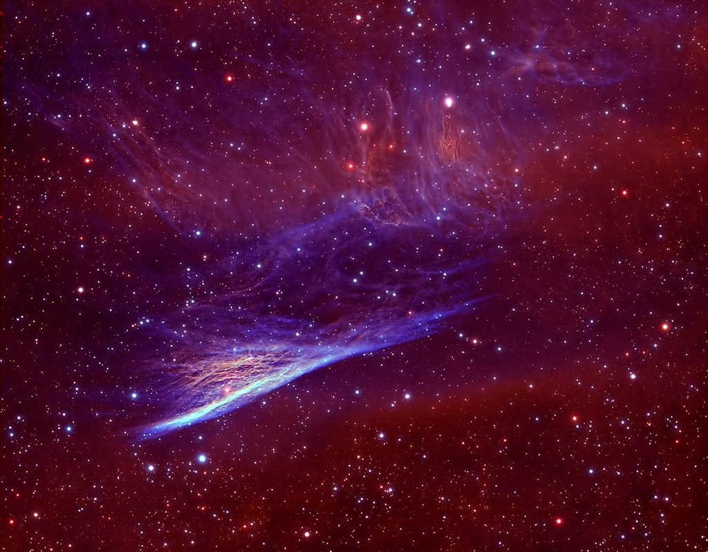 APOD: NGC 2736: The Pencil Nebula - July 15, 2016