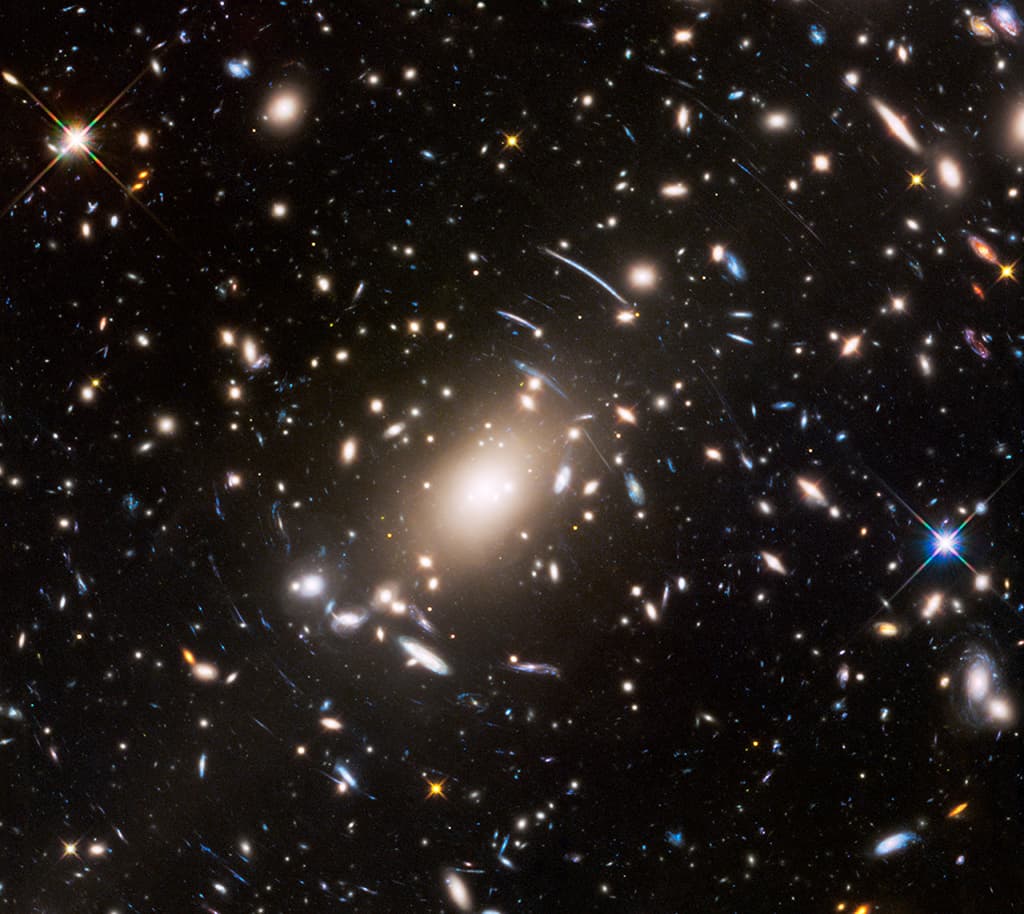 APOD: Galaxy Cluster Abell S1063 and Beyond - July 22, 2016