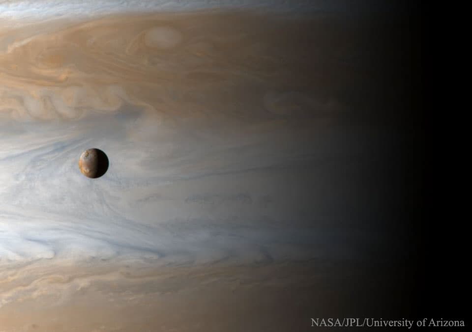 APOD: Io: Moon over Jupiter - August 7, 2016
