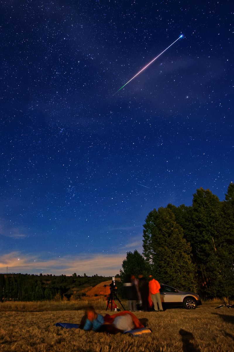 APOD: Perseid from Torralba del Burgo - August 13, 2016