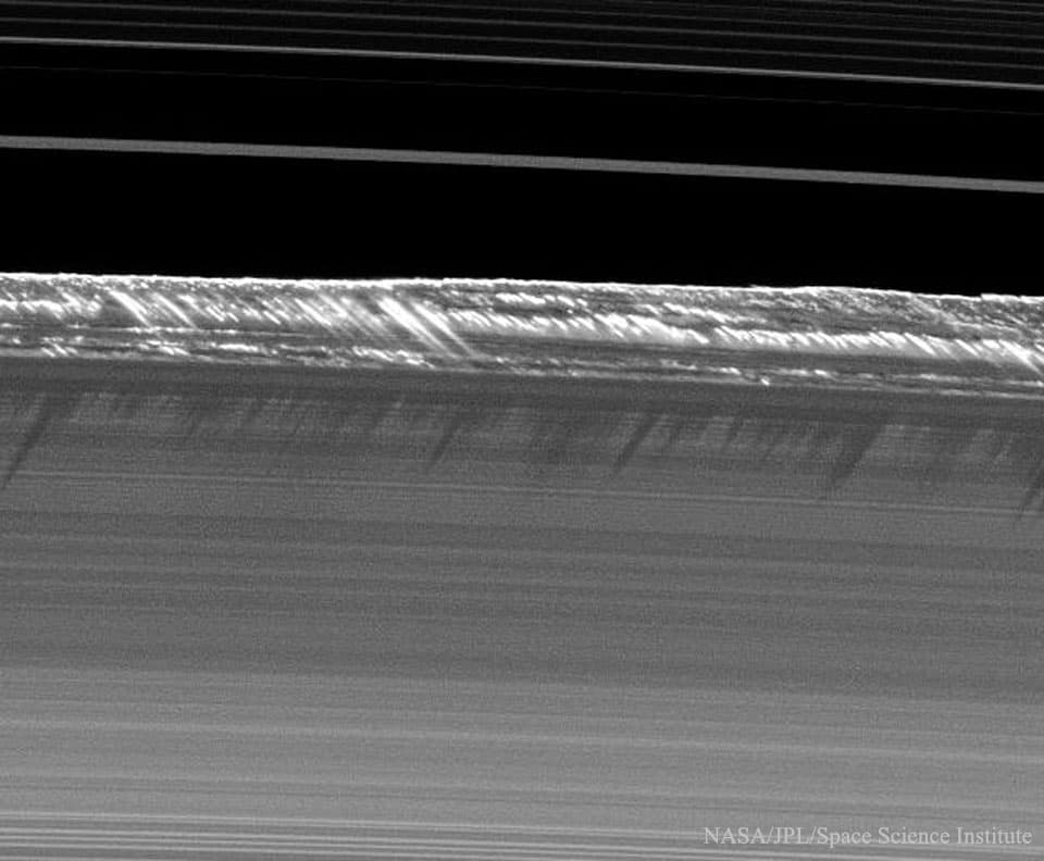 APOD: Propeller Shadows on Saturn's Rings - October 26, 2016