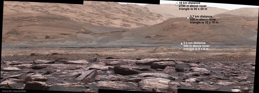 APOD: Curiosity Surveys Lower Mount Sharp on Mars - December 28, 2016