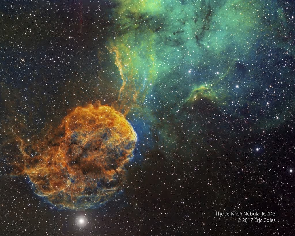 APOD: Sharpless 249 and the Jellyfish Nebula - January 7, 2017