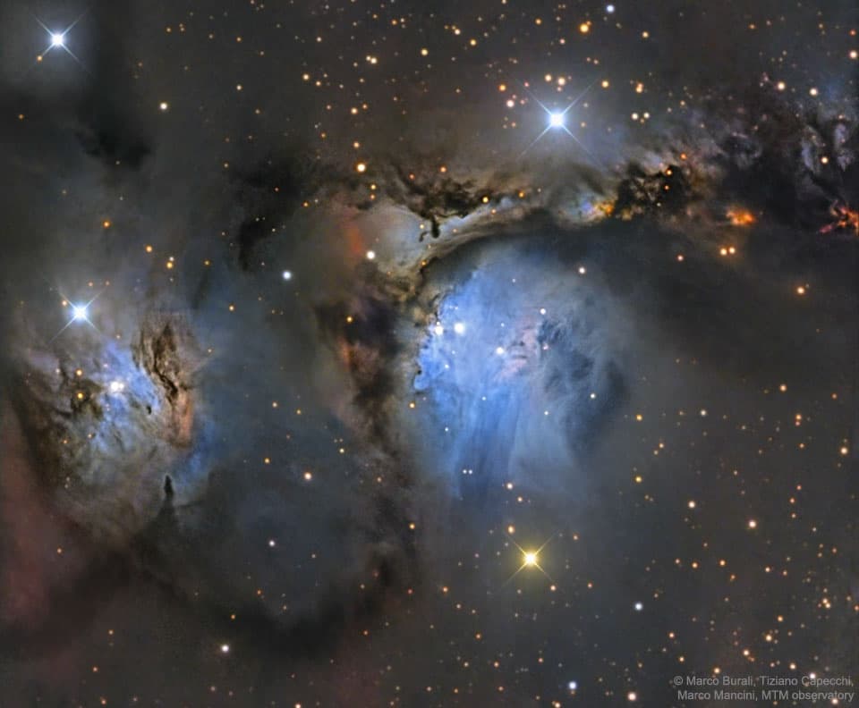 APOD: M78 and Orion Dust Reflections - January 24, 2017