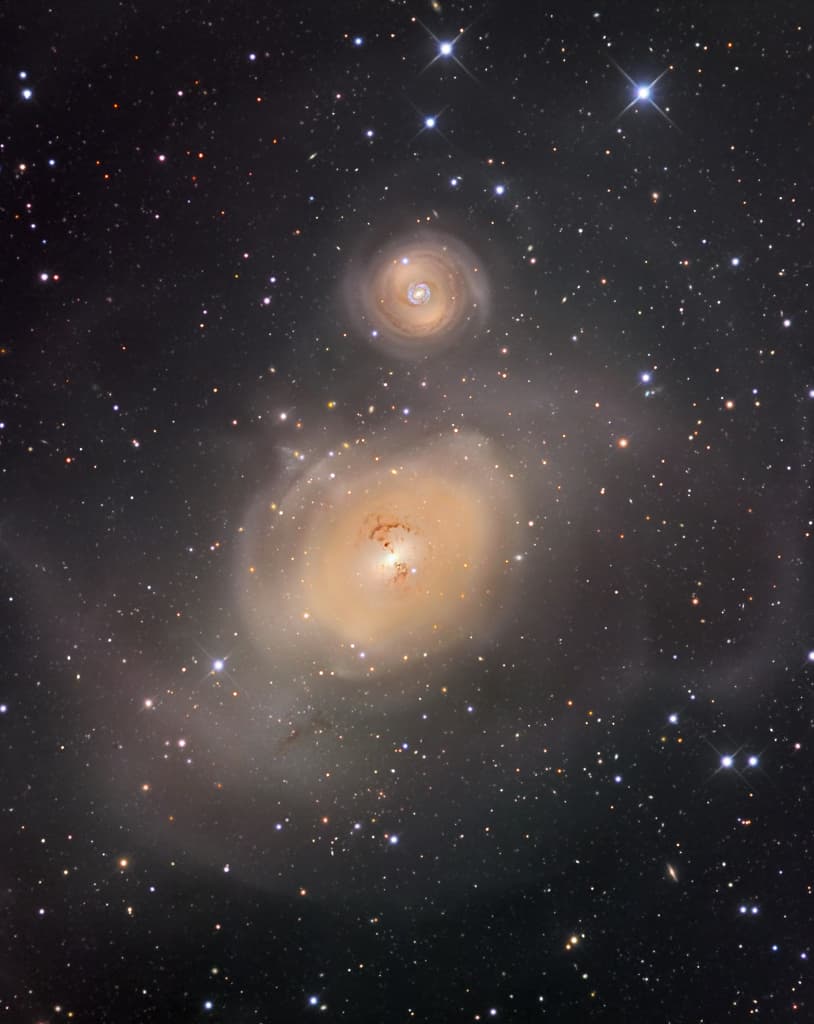APOD: NGC 1316: After Galaxies Collide - February 2, 2017