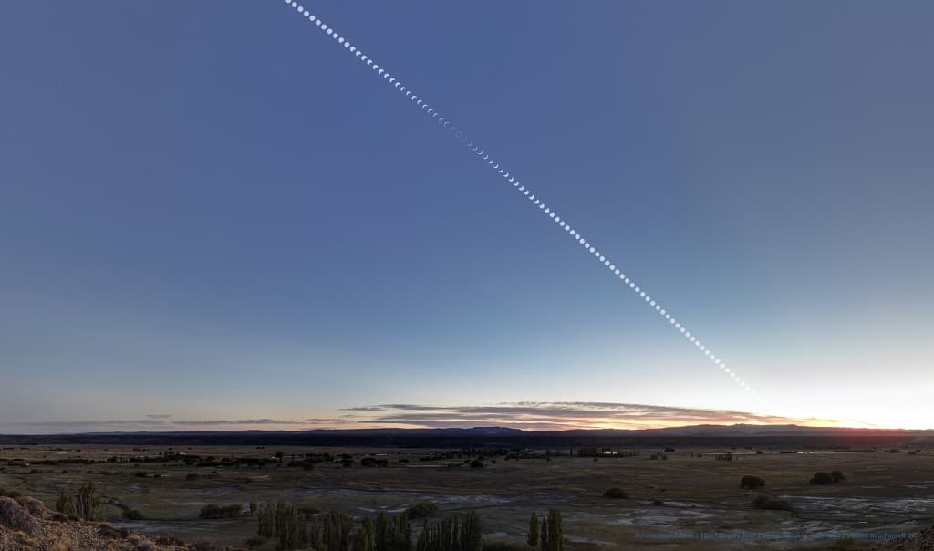 APOD: Annular Eclipse After Sunrise - March 2, 2017