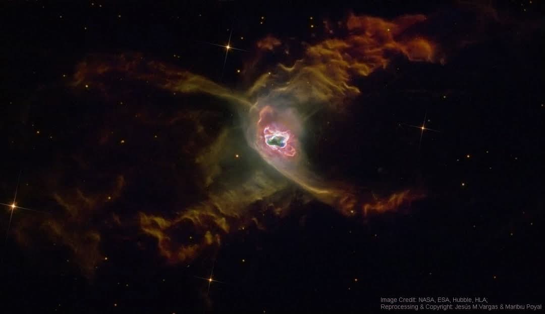 APOD: The Red Spider Planetary Nebula - April 19, 2017