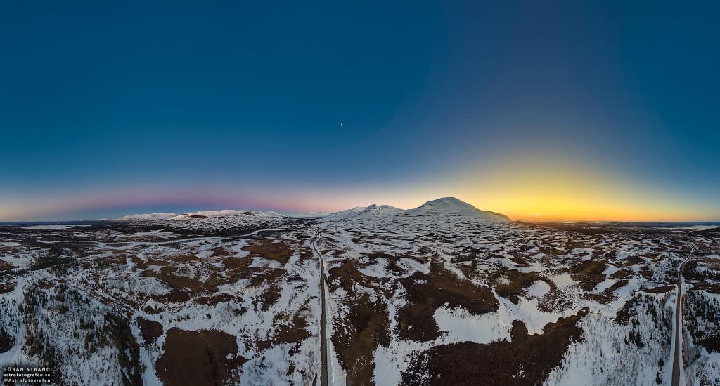 APOD: Shadowrise and Sunset - June 1, 2017