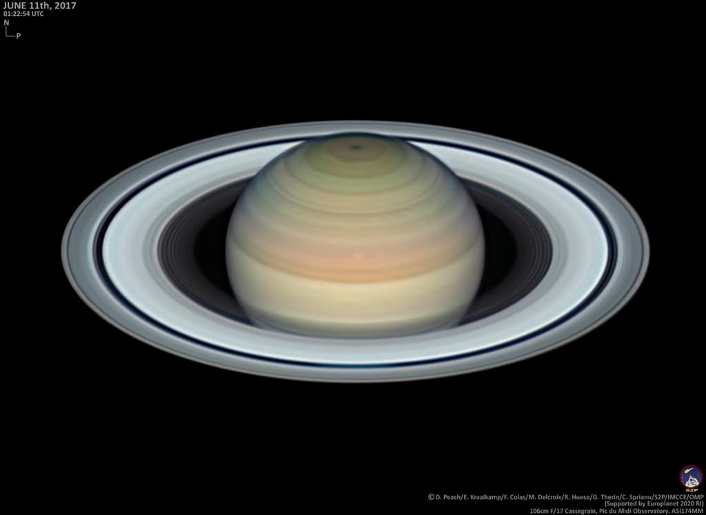 APOD: Saturn near Opposition - June 17, 2017