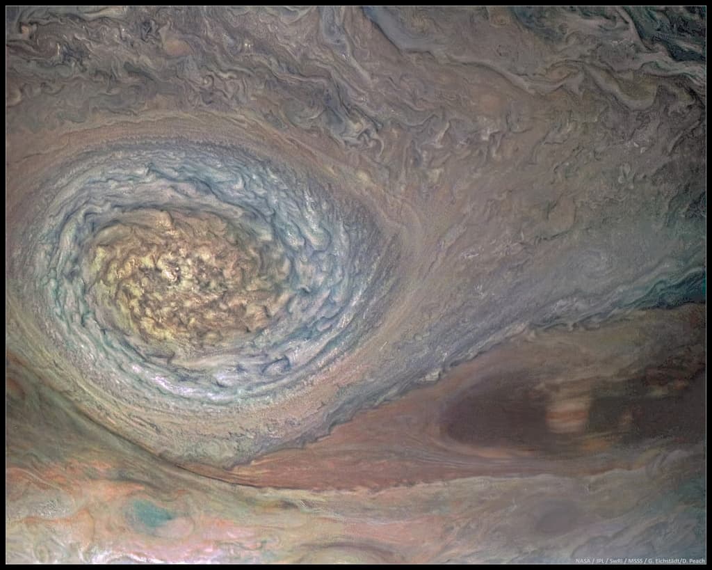 APOD: North North Temperate Zone Little Red Spot - August 4, 2017