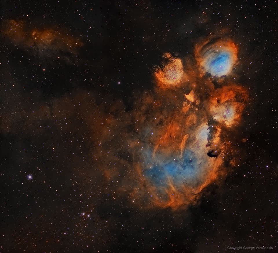APOD: NGC 6334: The Cat's Paw Nebula - September 13, 2017