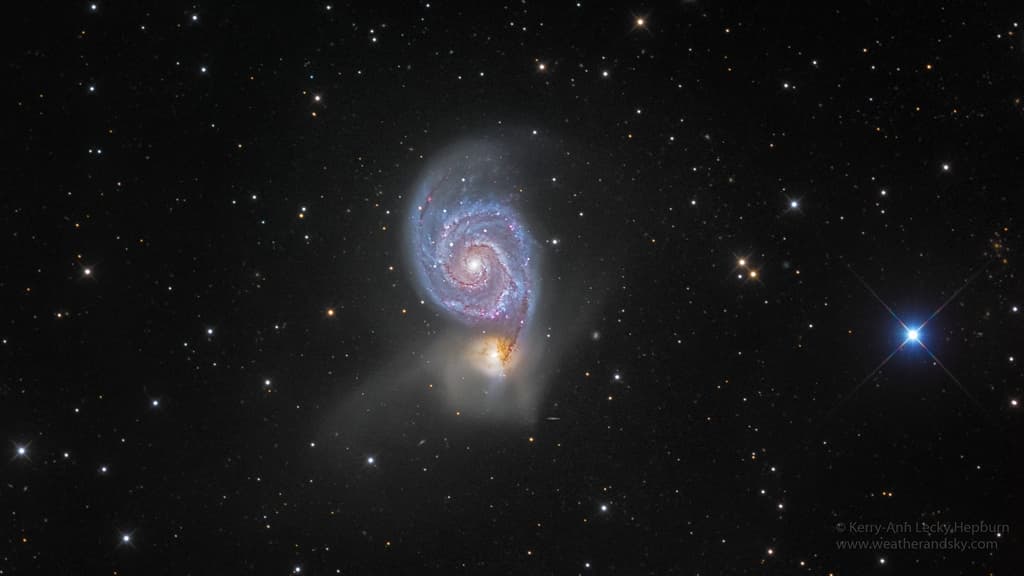 APOD: M51: The Whirlpool Galaxy - October 19, 2017