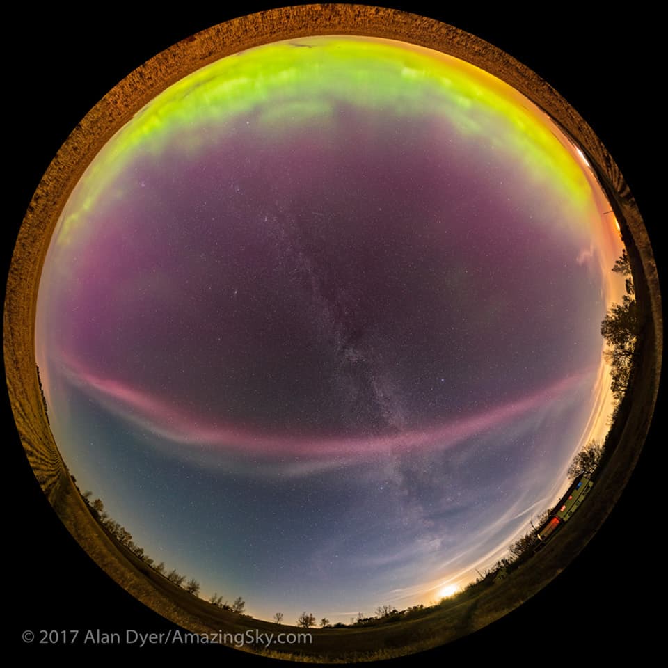 APOD: All-Sky Steve - October 14, 2017