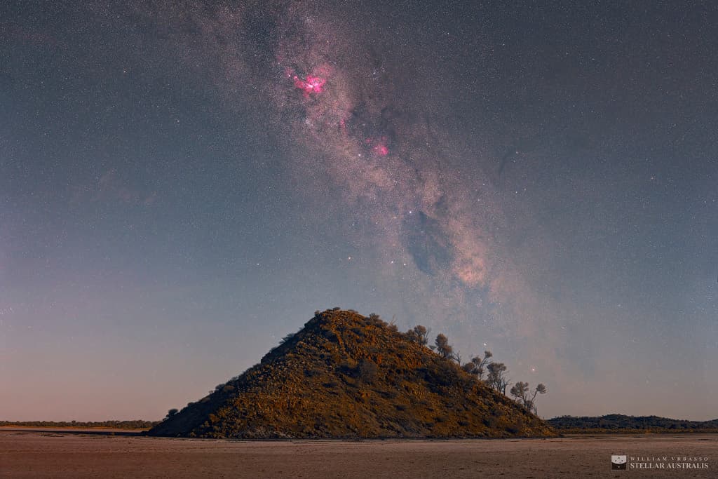 APOD: Carina over Lake Ballard - January 5, 2018