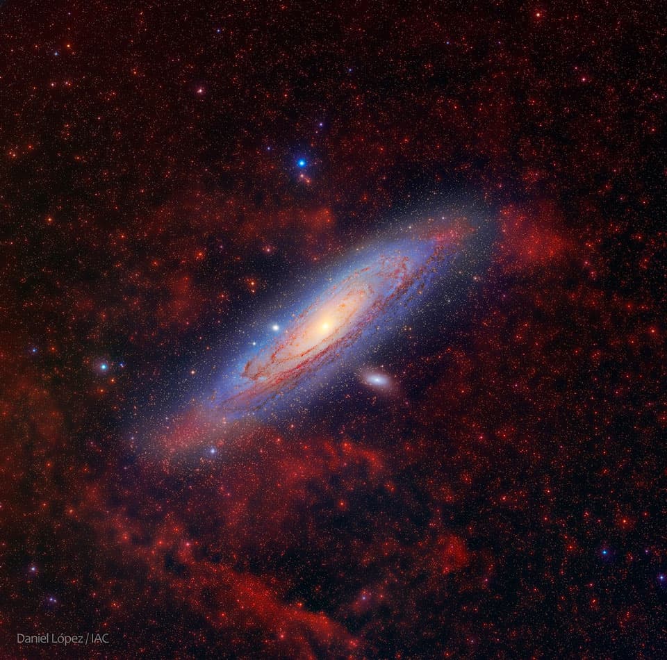 APOD: Clouds of Andromeda - January 8, 2018