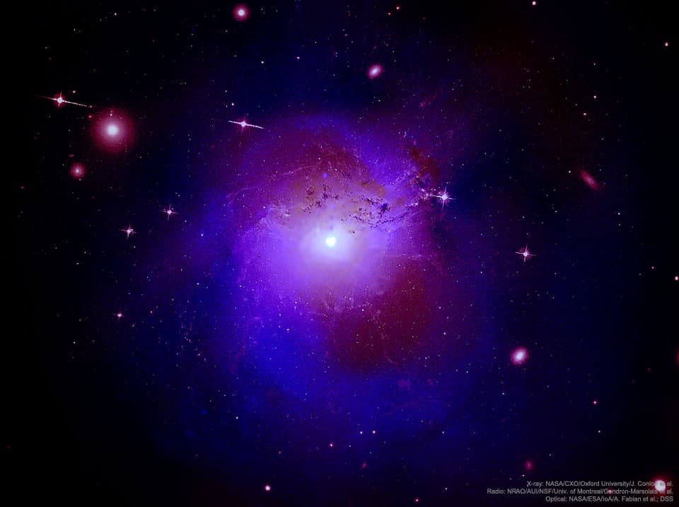 APOD: Unexpected X-Rays from Perseus Galaxy Cluster - January 2, 2018