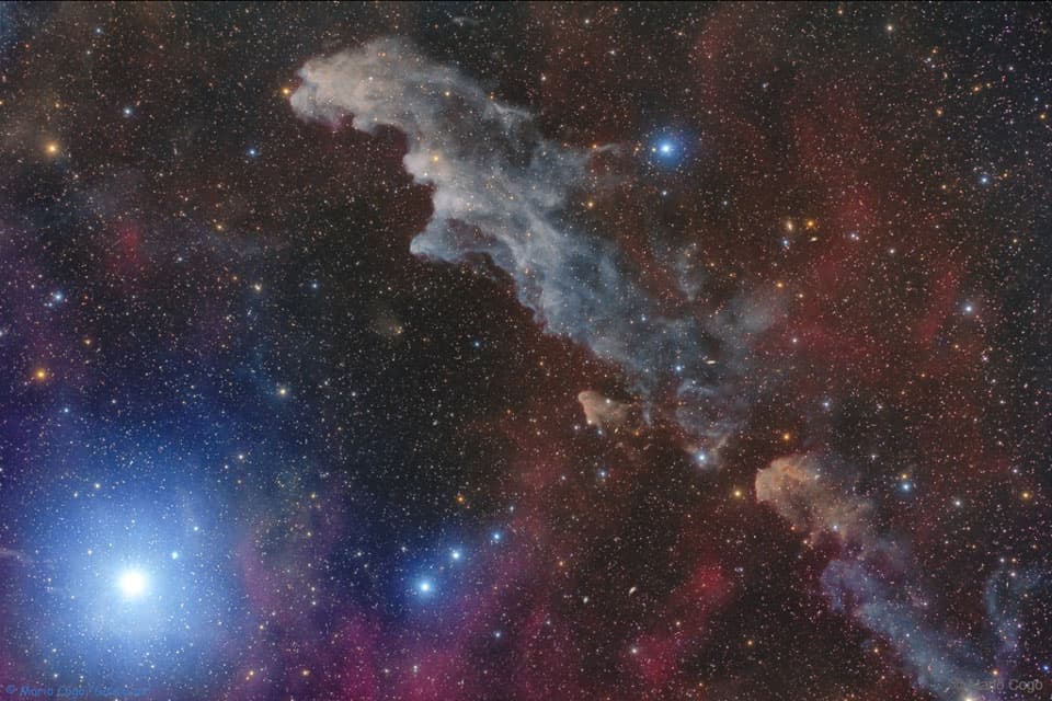 APOD: Rigel and the Witch Head Nebula - January 15, 2018