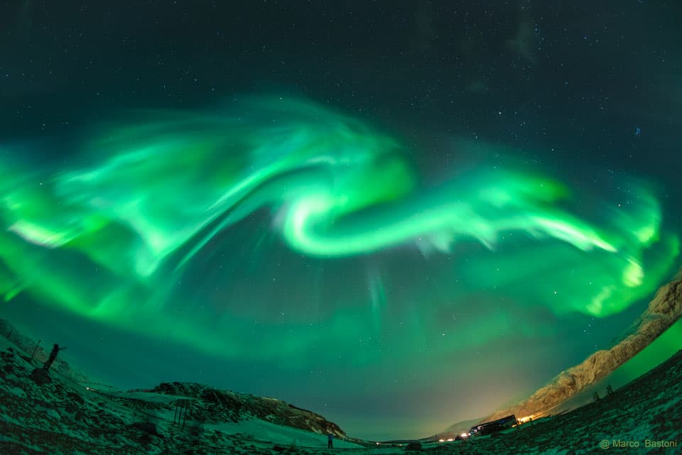 APOD: Dragon Aurora over Norway - April 10, 2018