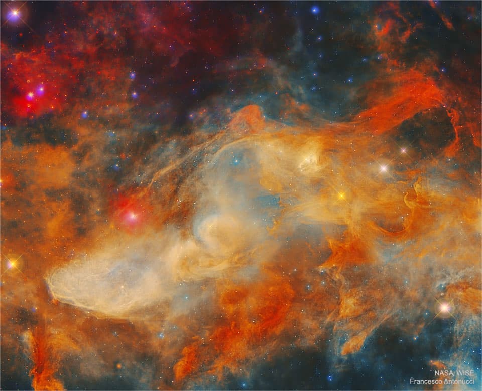 APOD: The Blue Horsehead Nebula in Infrared - April 23, 2018