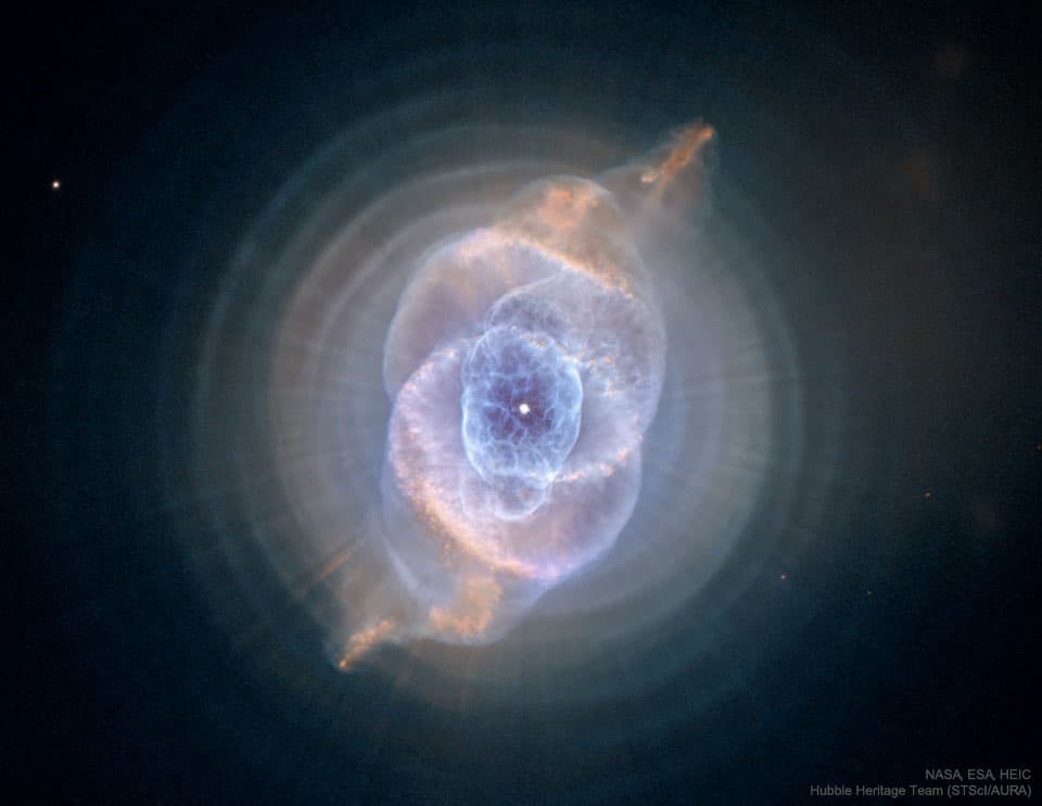 APOD: The Cat's Eye Nebula from Hubble - June 10, 2018
