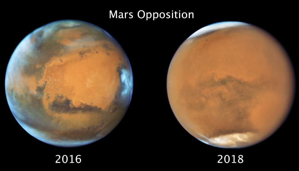 APOD: Mars Opposition - July 27, 2018