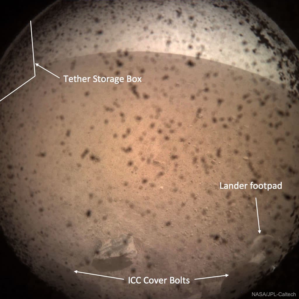 APOD: InSight's First Image from Mars - November 27, 2018