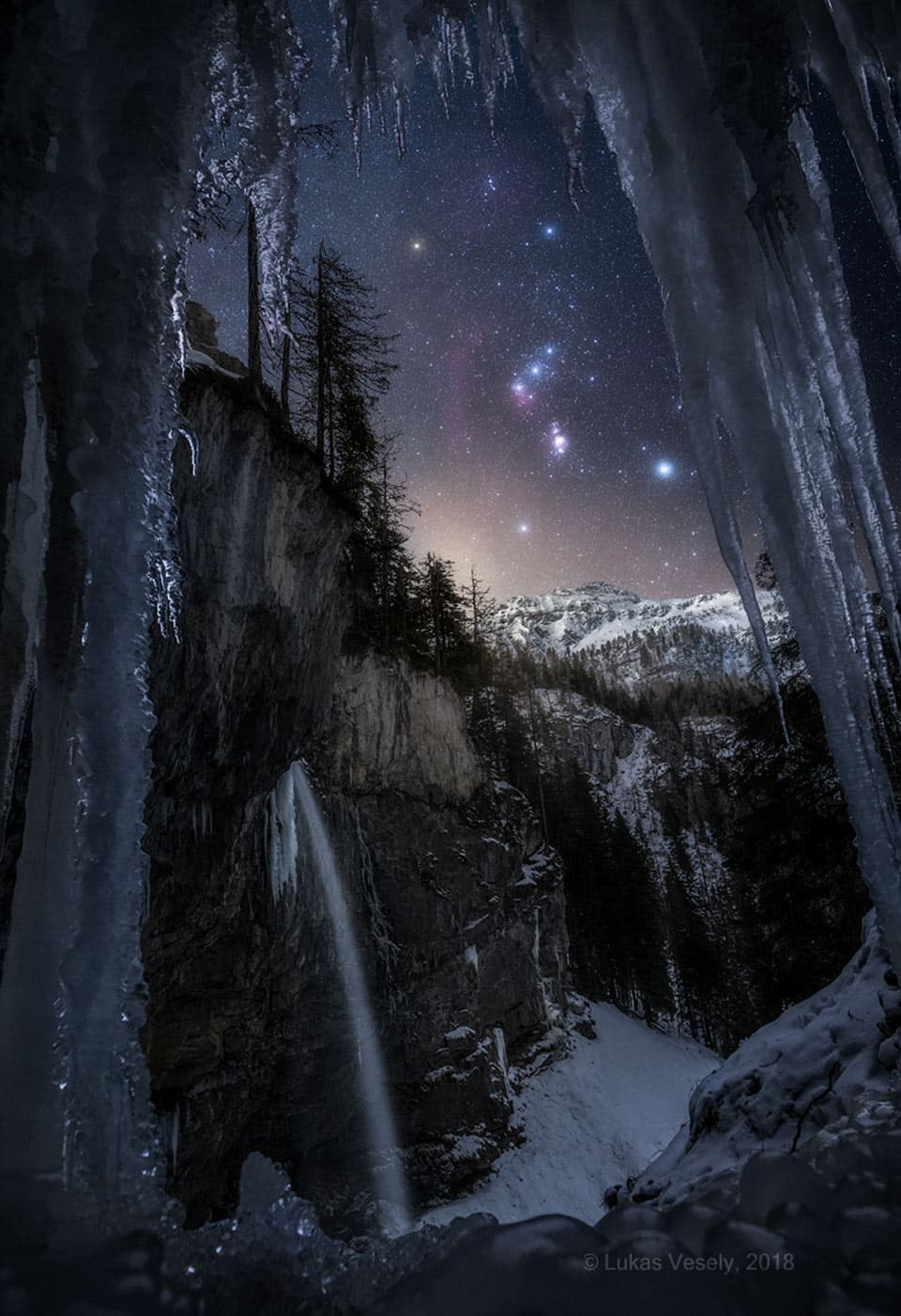 APOD: Orion over the Austrian Alps - January 23, 2019