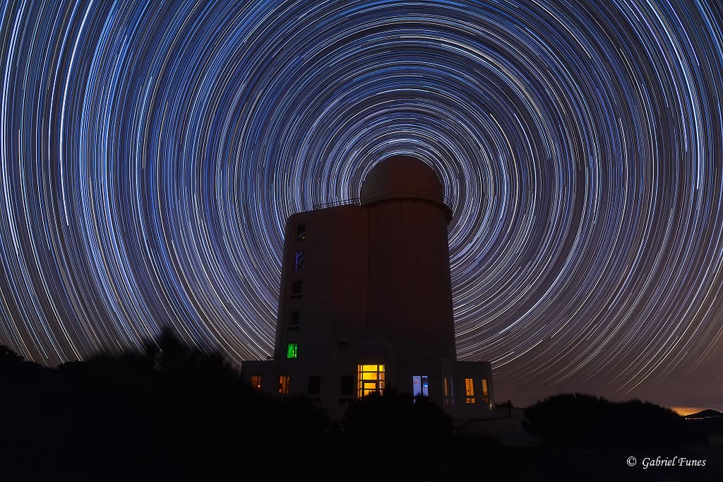 APOD: Circumpolar Star Trails - January 18, 2019