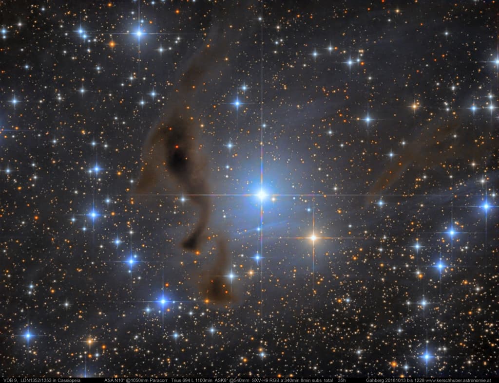 APOD: Reflections on vdB 9 - February 21, 2019