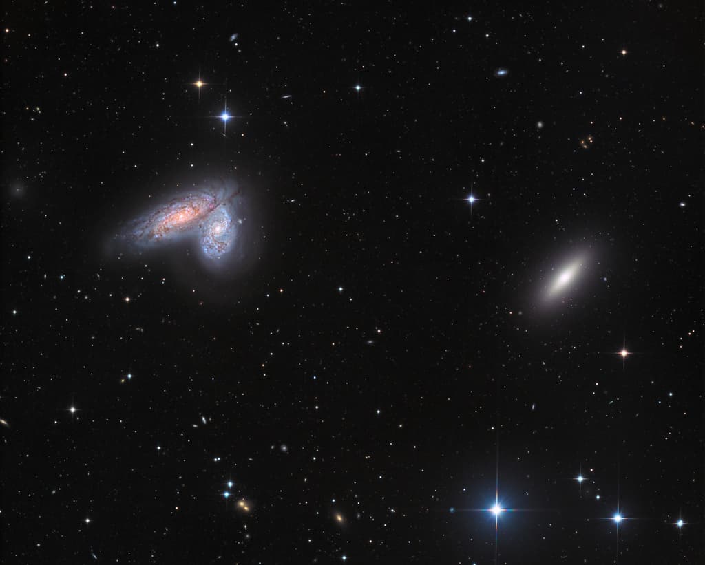 APOD: Twin Galaxies in Virgo - February 1, 2019