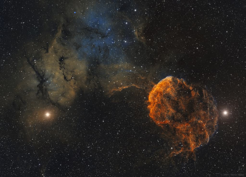 APOD: Sharpless 249 and the Jellyfish Nebula - March 7, 2019