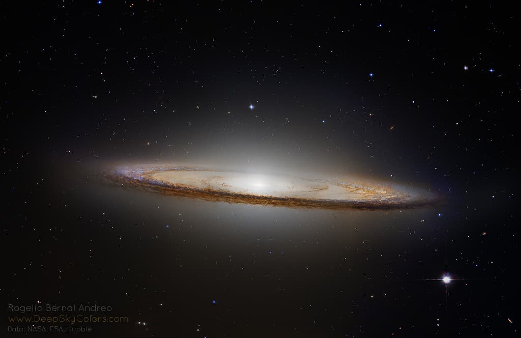APOD: M104: The Sombrero Galaxy - March 29, 2019