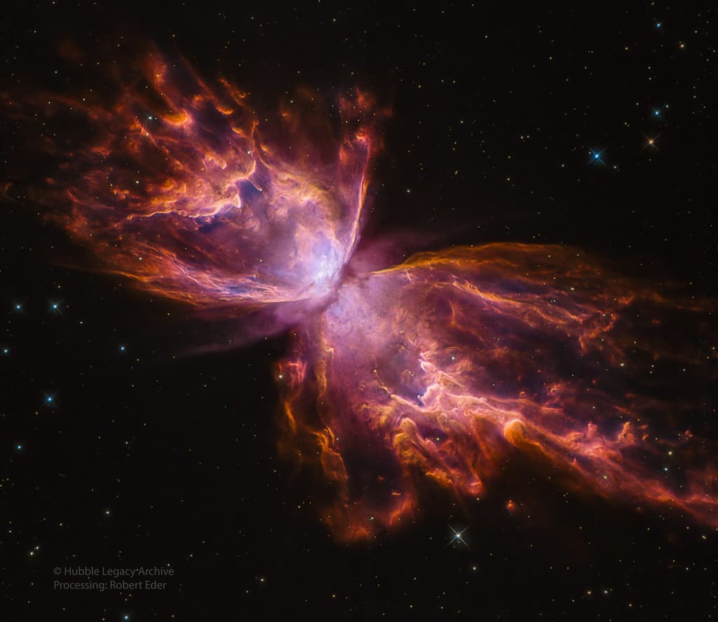 APOD: NGC 6302: The Butterfly Nebula - March 2, 2019