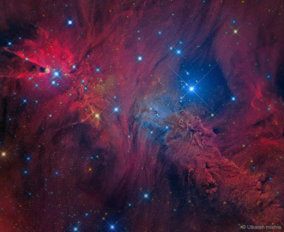 APOD: In the Vicinity of the Cone Nebula - April 16, 2019