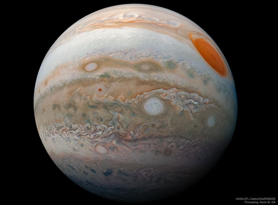 APOD: Jupiter Marble from Juno - May 8, 2019