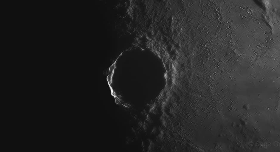 APOD: Sunrise at Copernicus Crater - May 30, 2019