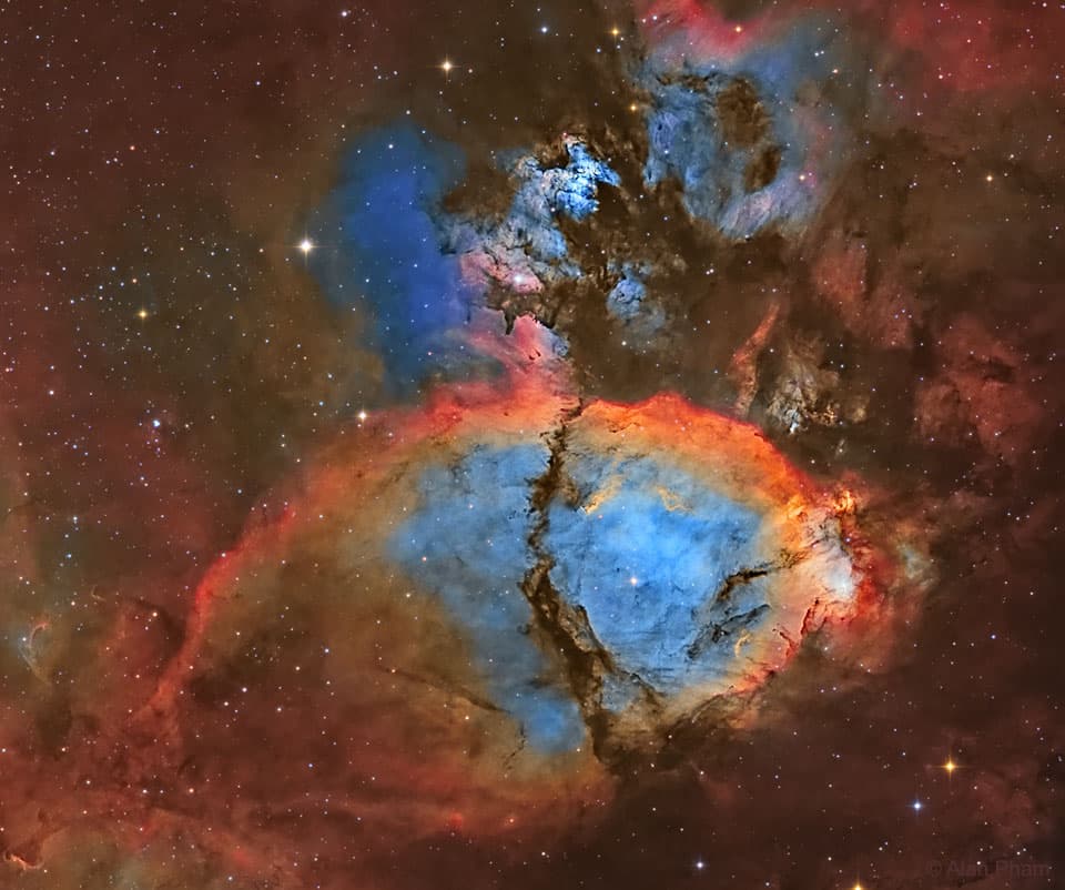 NASA APOD July 31, 2019: IC 1795: The Fishhead Nebula