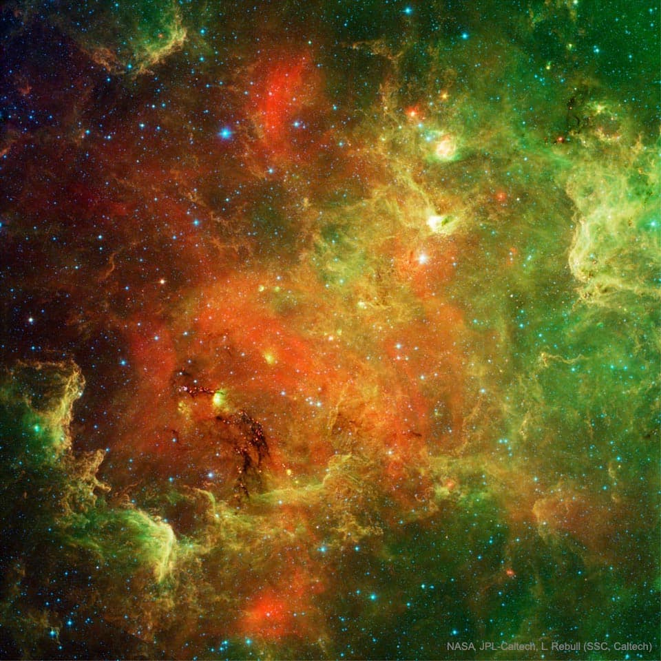 APOD: The North America Nebula in Infrared - July 28, 2019