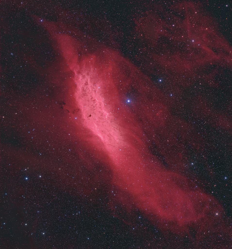 APOD: NGC 1499: The California Nebula - August 23, 2019